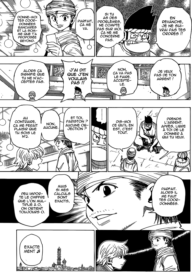 Lecture en ligne Hunter X Hunter 344 page 9