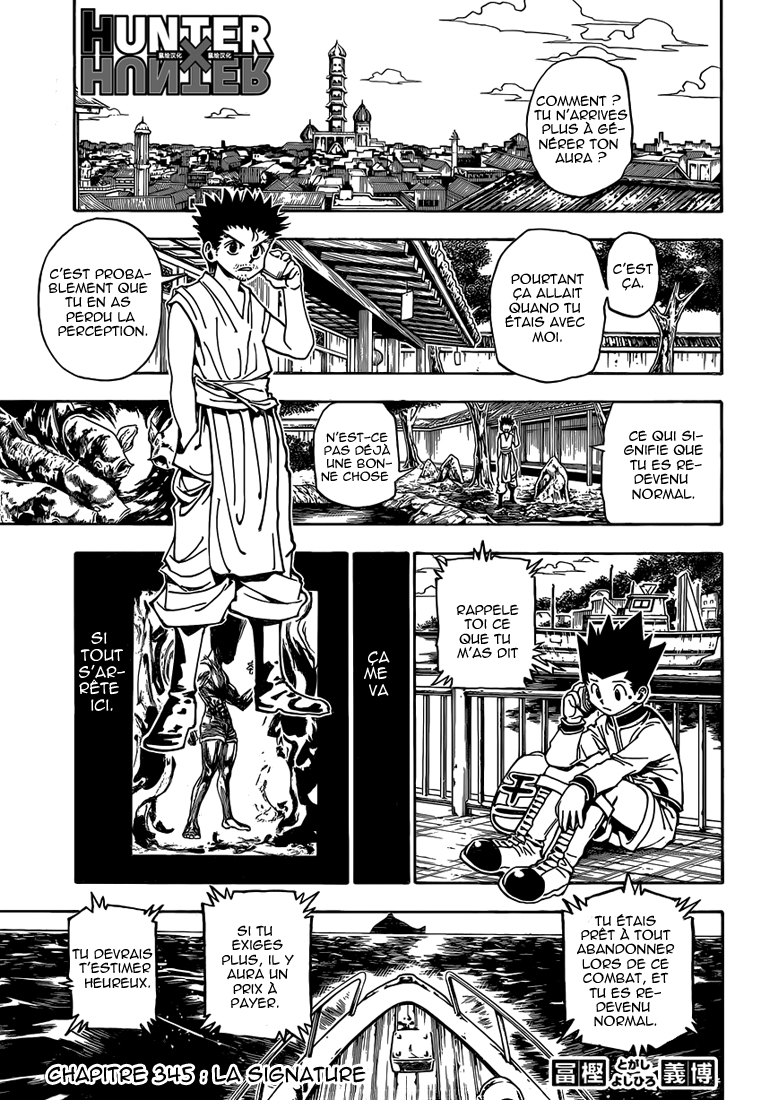 Lecture en ligne Hunter X Hunter 345 page 2