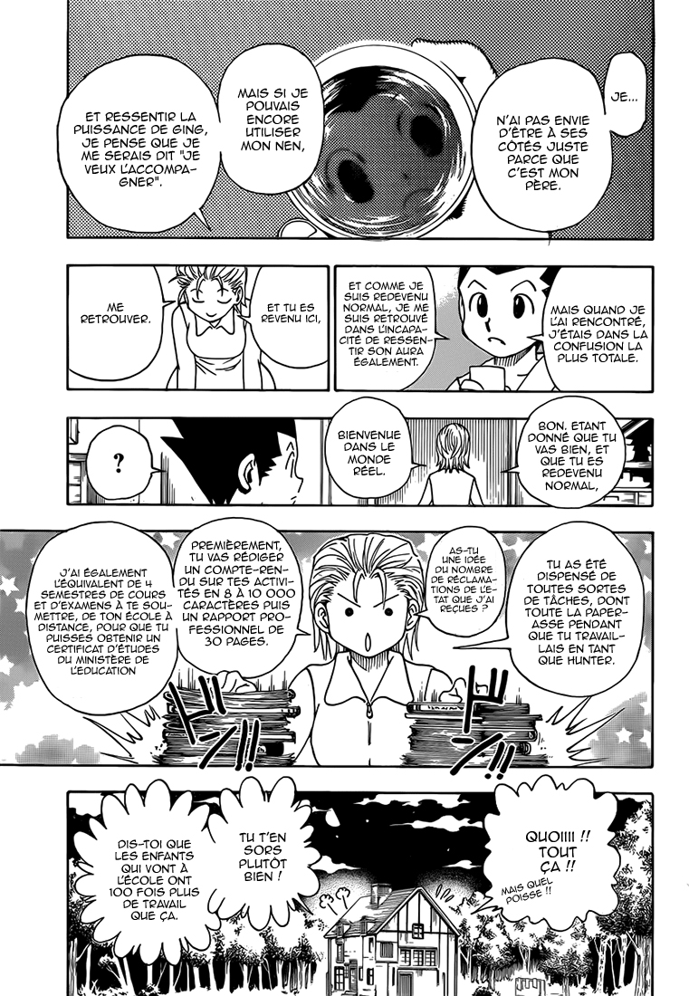 Lecture en ligne Hunter X Hunter 345 page 6