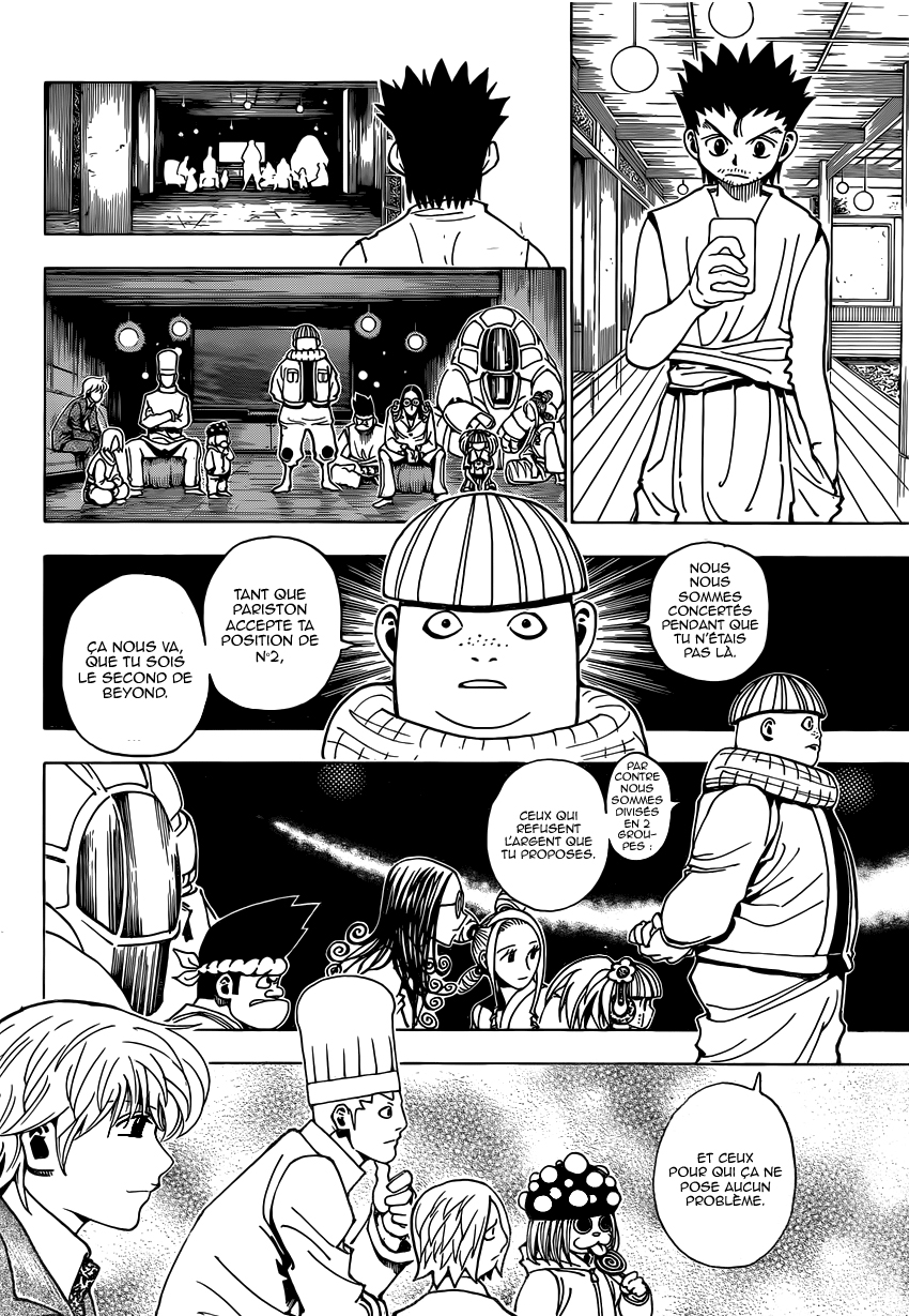 Lecture en ligne Hunter X Hunter 345 page 7