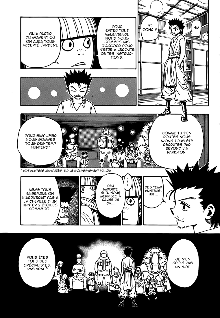 Lecture en ligne Hunter X Hunter 345 page 8