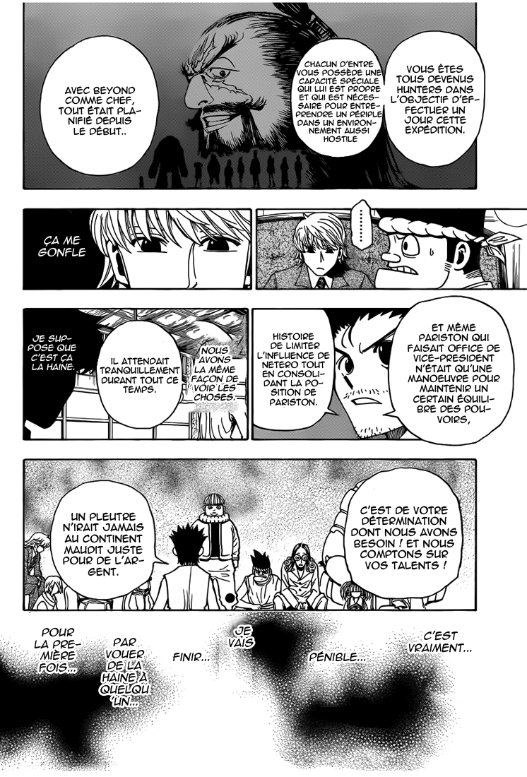 Lecture en ligne Hunter X Hunter 345 page 9