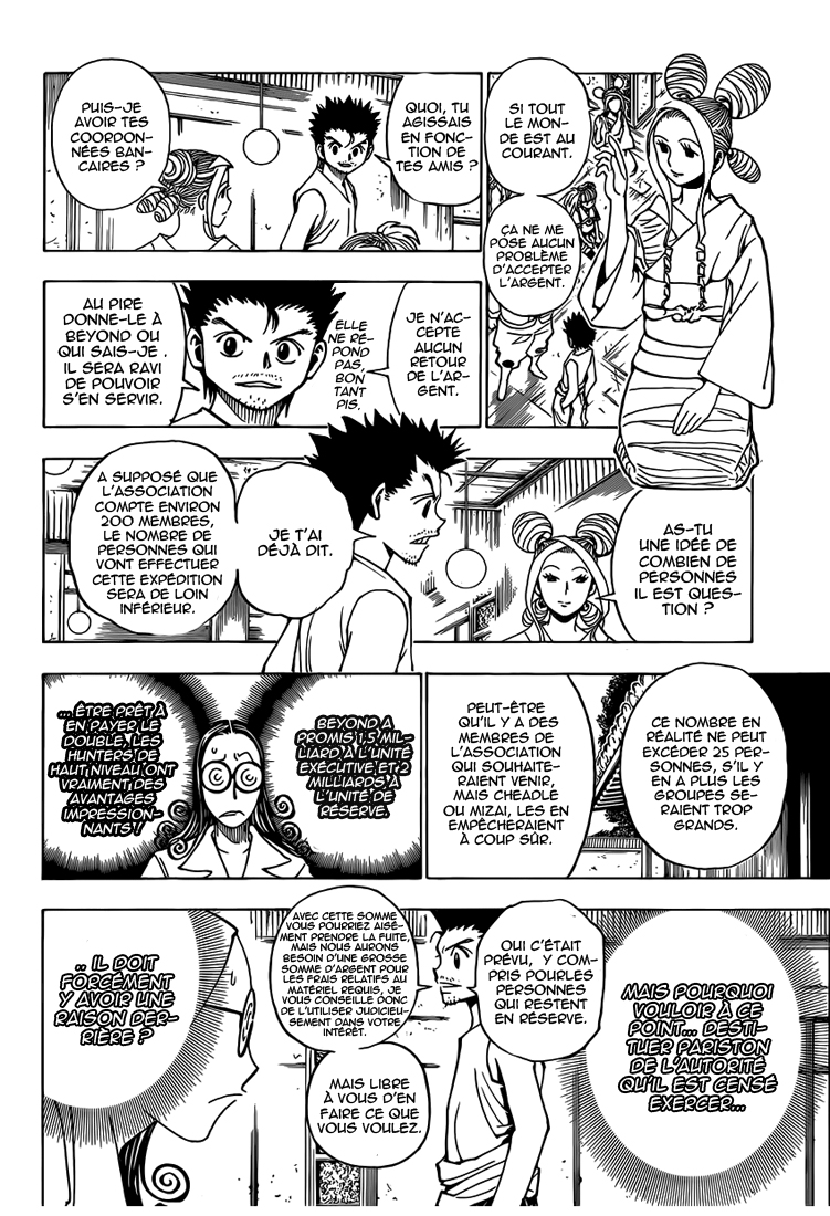 Lecture en ligne Hunter X Hunter 345 page 11