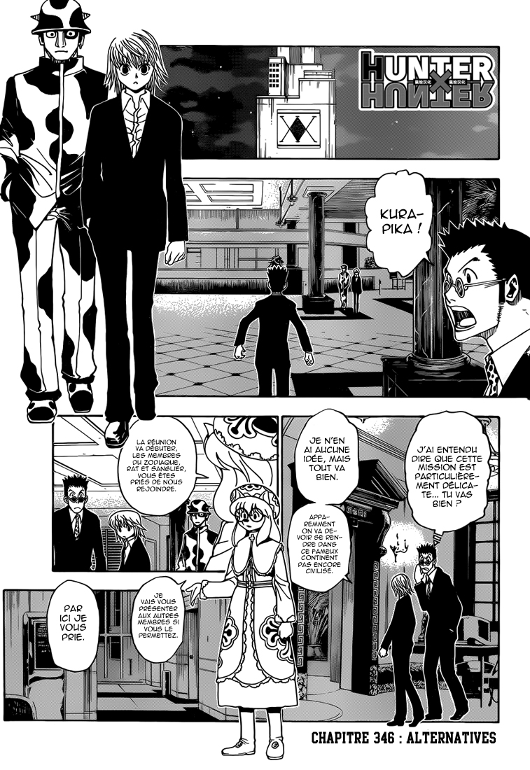 Lecture en ligne Hunter X Hunter 346 page 2