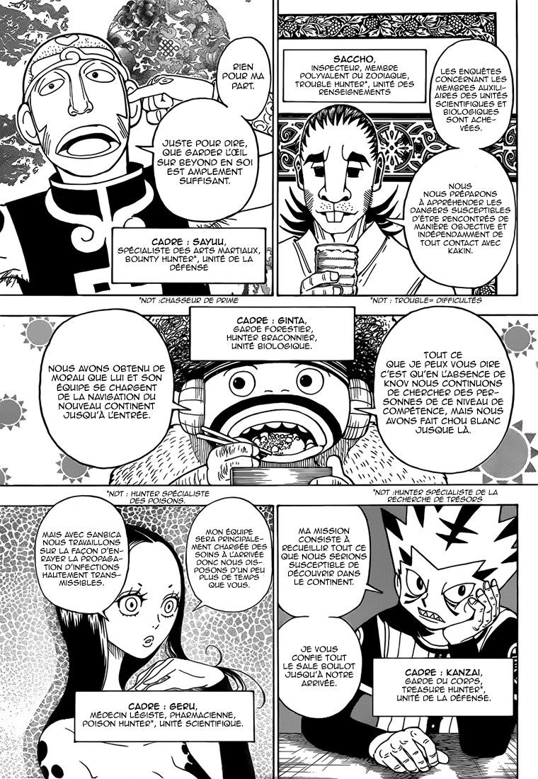 Lecture en ligne Hunter X Hunter 346 page 9