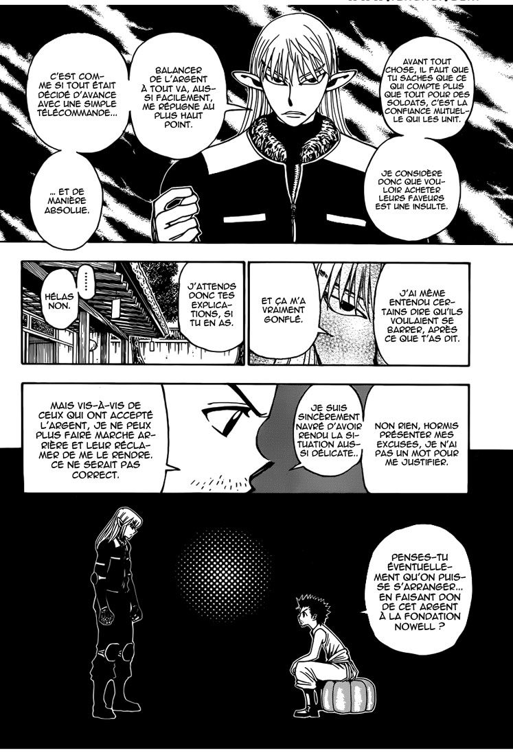 Lecture en ligne Hunter X Hunter 347 page 15