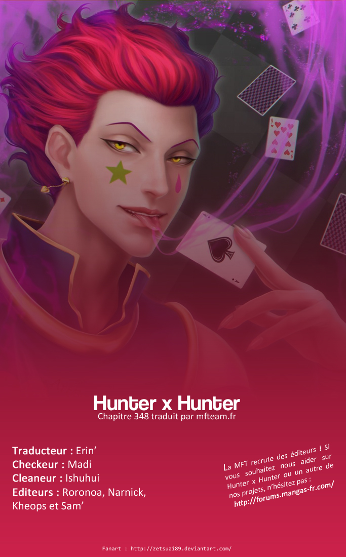 Lecture en ligne Hunter X Hunter 348 page 1