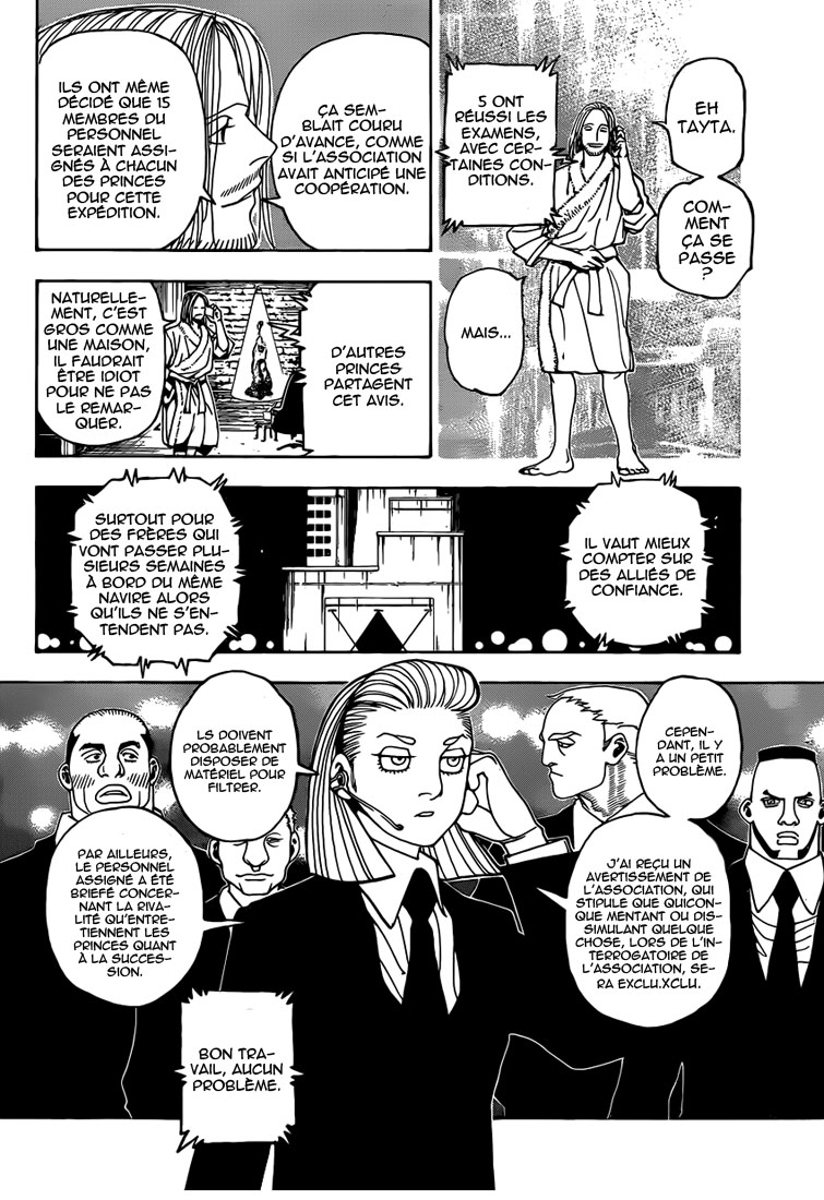 Lecture en ligne Hunter X Hunter 348 page 11