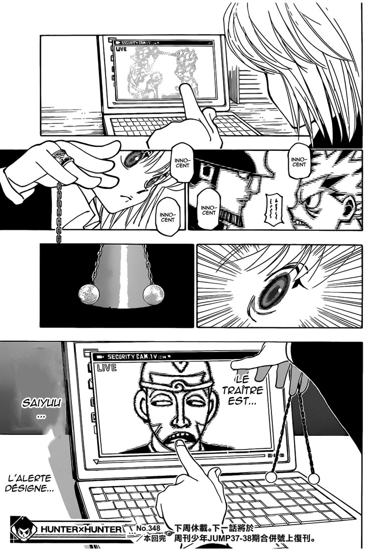 lecture en ligne Hunter X Hunter 348 page 20
