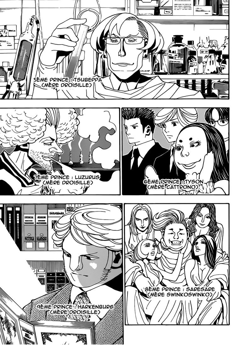 Lecture en ligne Hunter X Hunter 349 page 5