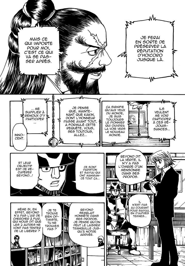 Lecture en ligne Hunter X Hunter 349 page 14