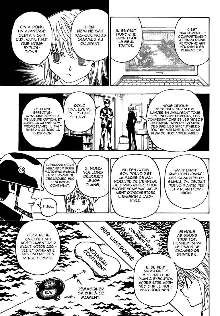 Lecture en ligne Hunter X Hunter 349 page 17