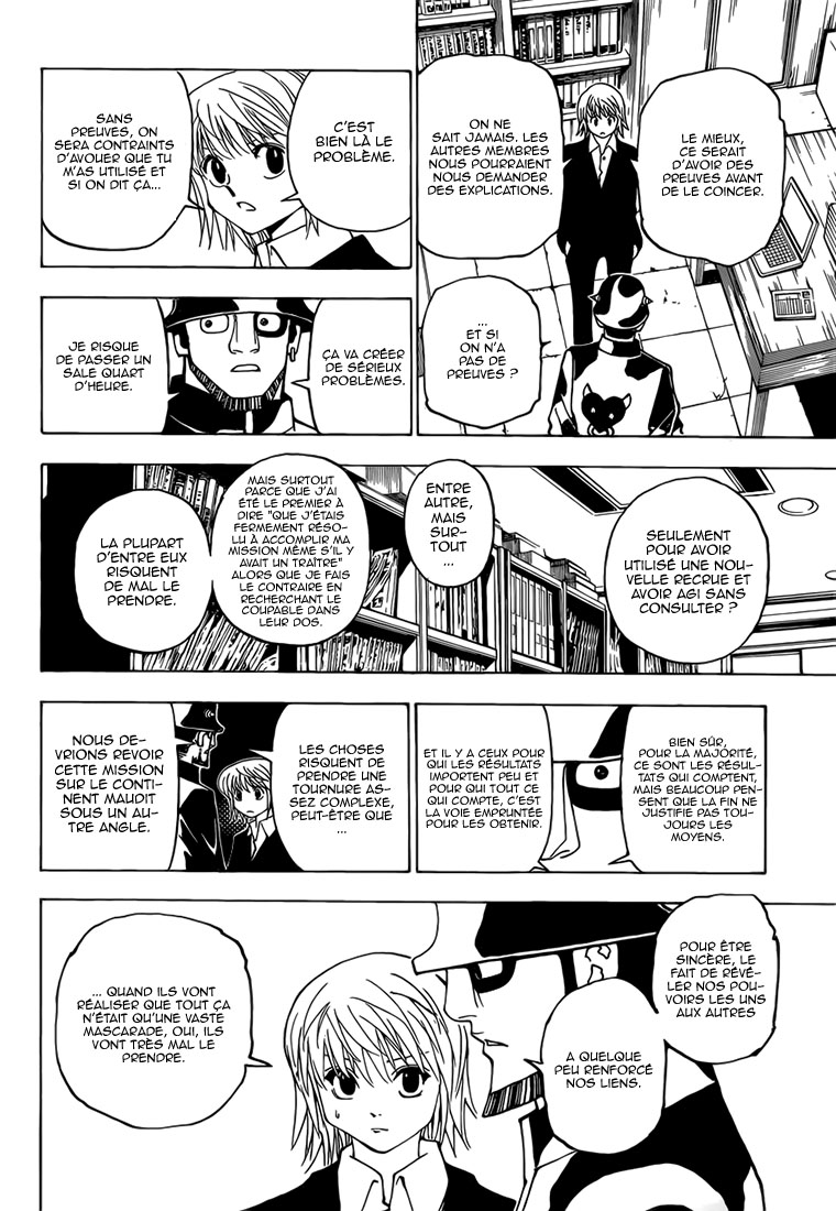 Lecture en ligne Hunter X Hunter 349 page 18