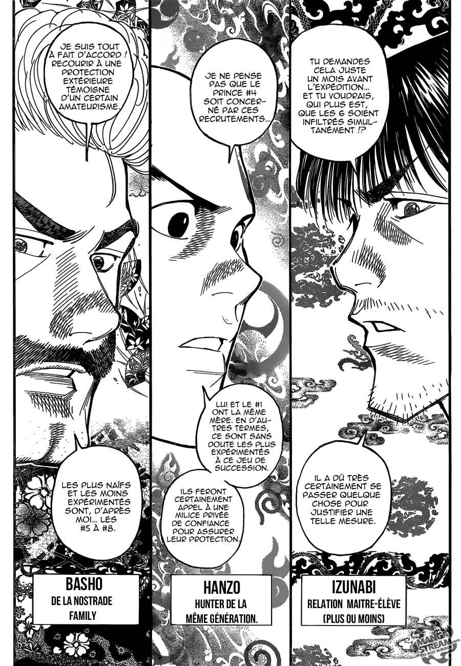 Lecture en ligne Hunter X Hunter 350 page 5