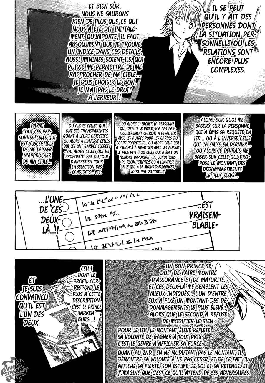 Lecture en ligne Hunter X Hunter 350 page 9