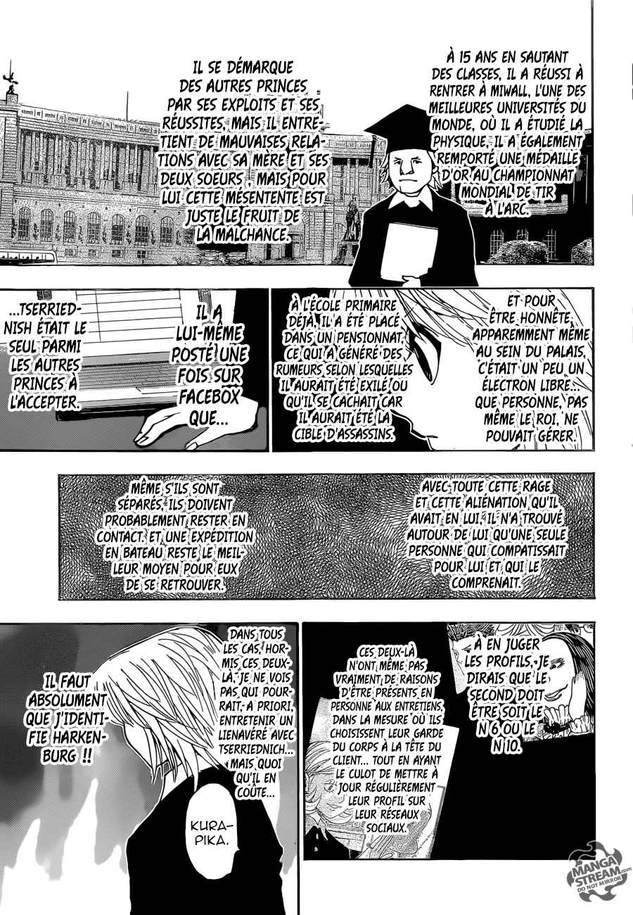 Lecture en ligne Hunter X Hunter 350 page 10