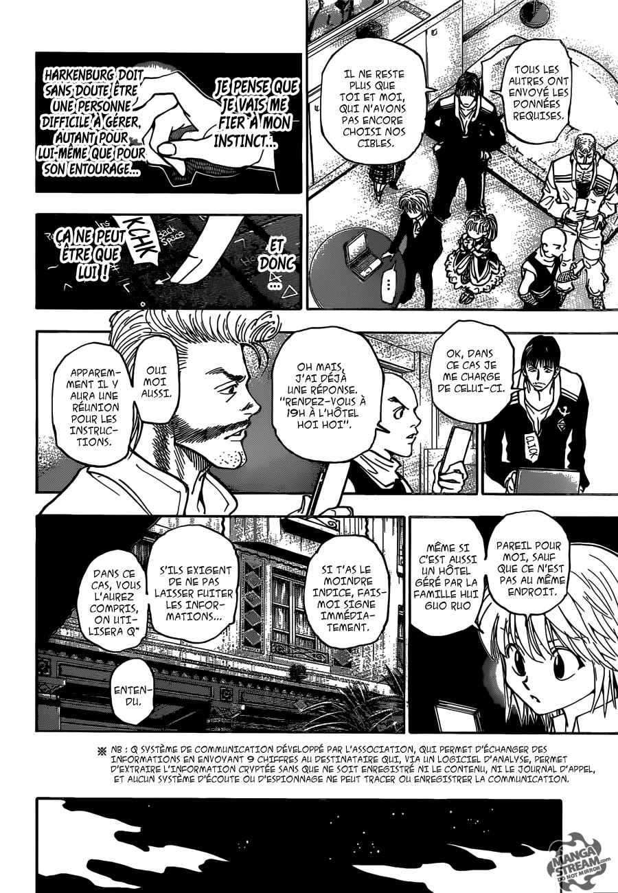 Lecture en ligne Hunter X Hunter 350 page 11