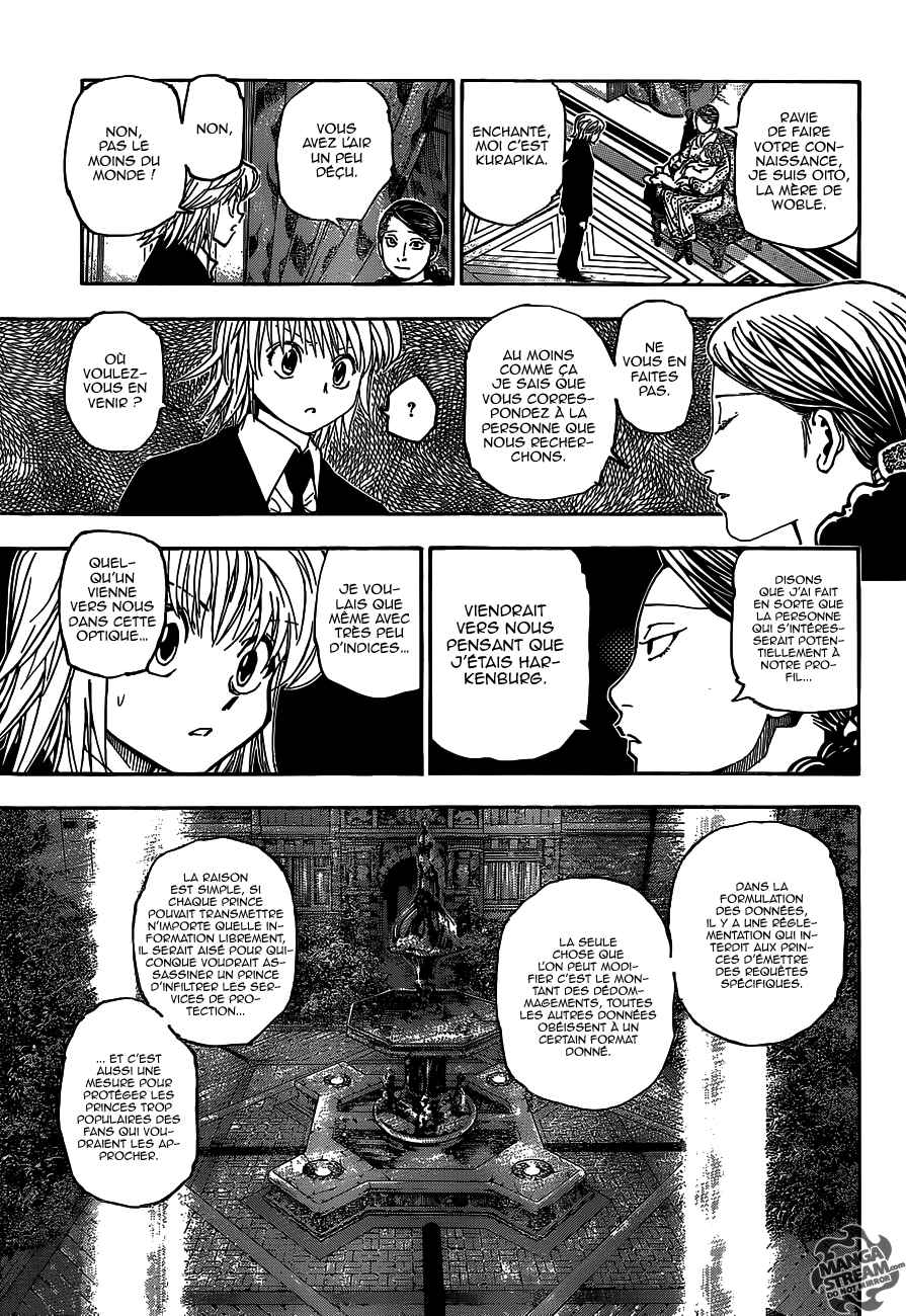 Lecture en ligne Hunter X Hunter 350 page 14