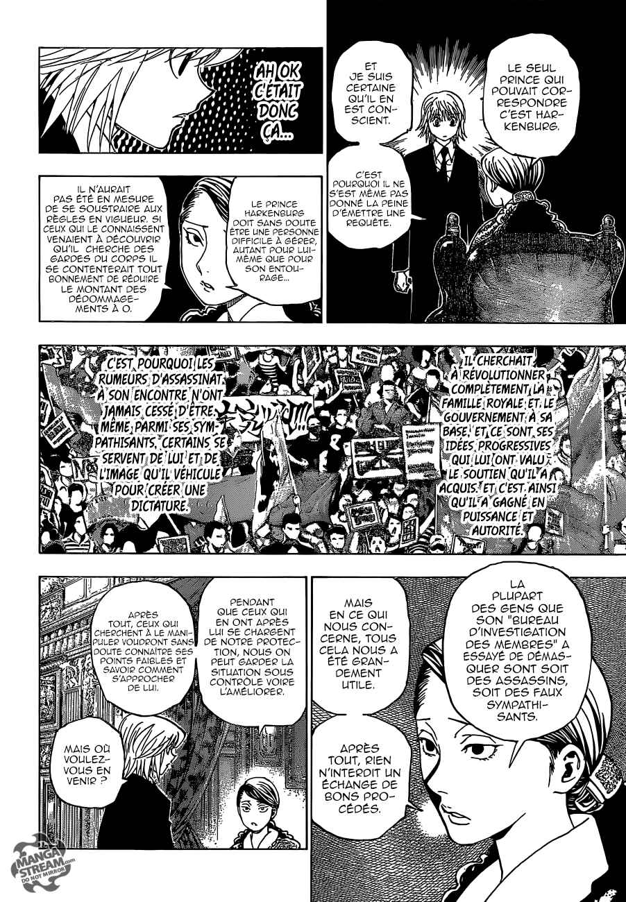 Lecture en ligne Hunter X Hunter 350 page 15