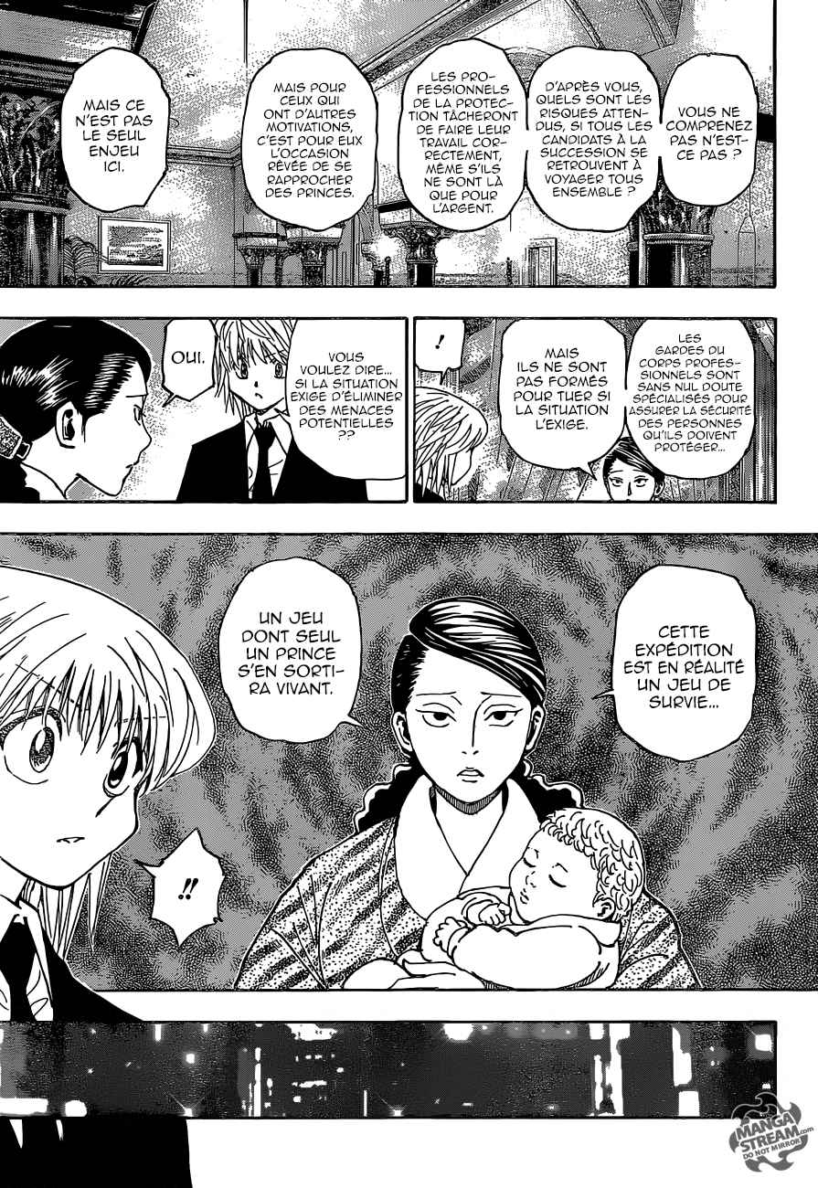 Lecture en ligne Hunter X Hunter 350 page 16