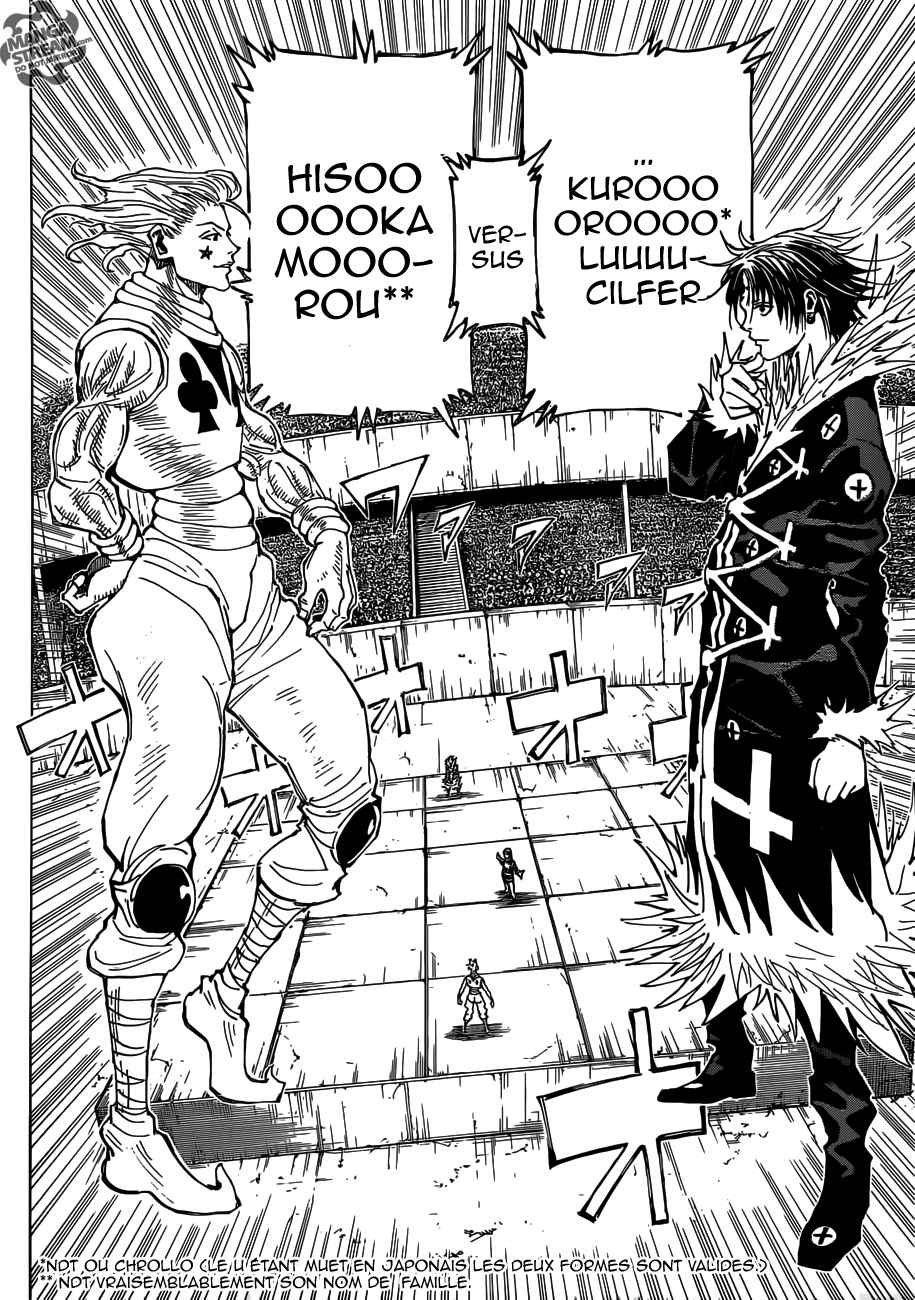 Lecture en ligne Hunter X Hunter 351 page 3