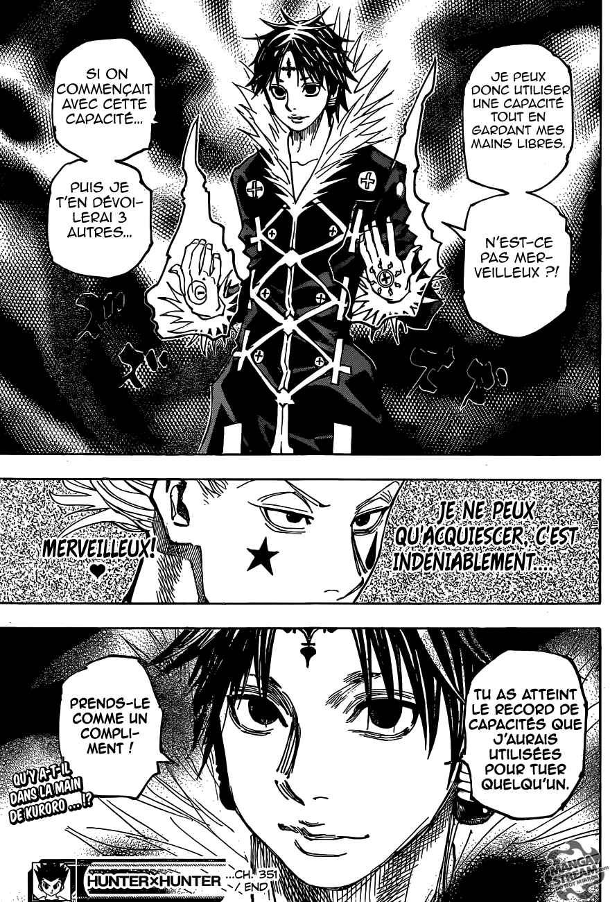 lecture en ligne Hunter X Hunter 351 page 20