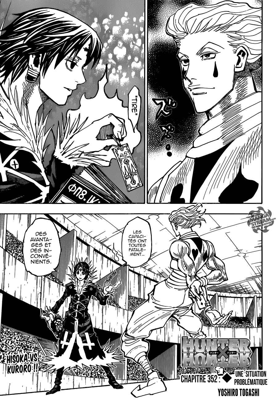 Lecture en ligne Hunter X Hunter 352 page 2