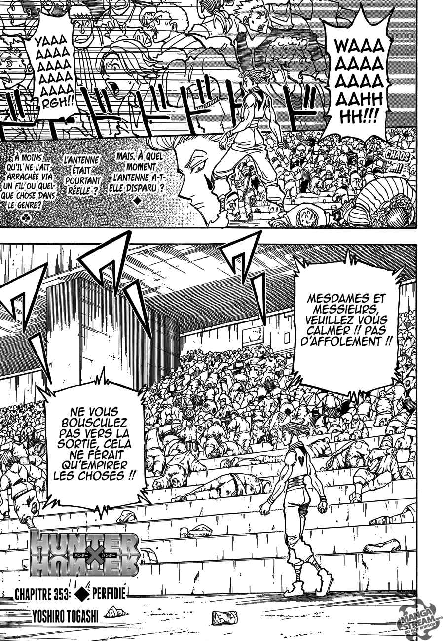 Lecture en ligne Hunter X Hunter 353 page 2