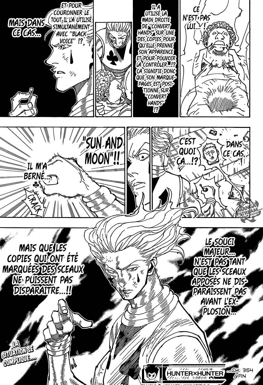 Lecture en ligne Hunter X Hunter 354 page 20