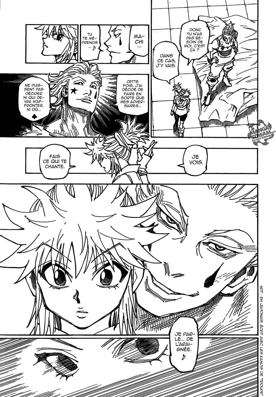 Lecture en ligne Hunter X Hunter 357 page 14