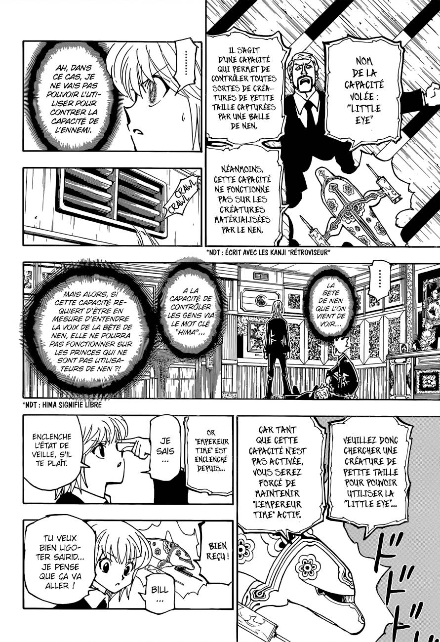 Lecture en ligne Hunter X Hunter 361 page 14