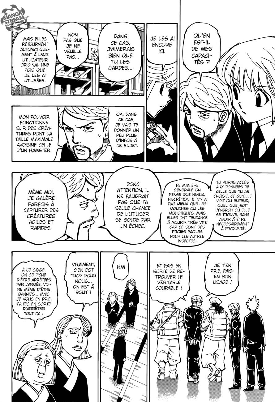 Lecture en ligne Hunter X Hunter 361 page 16
