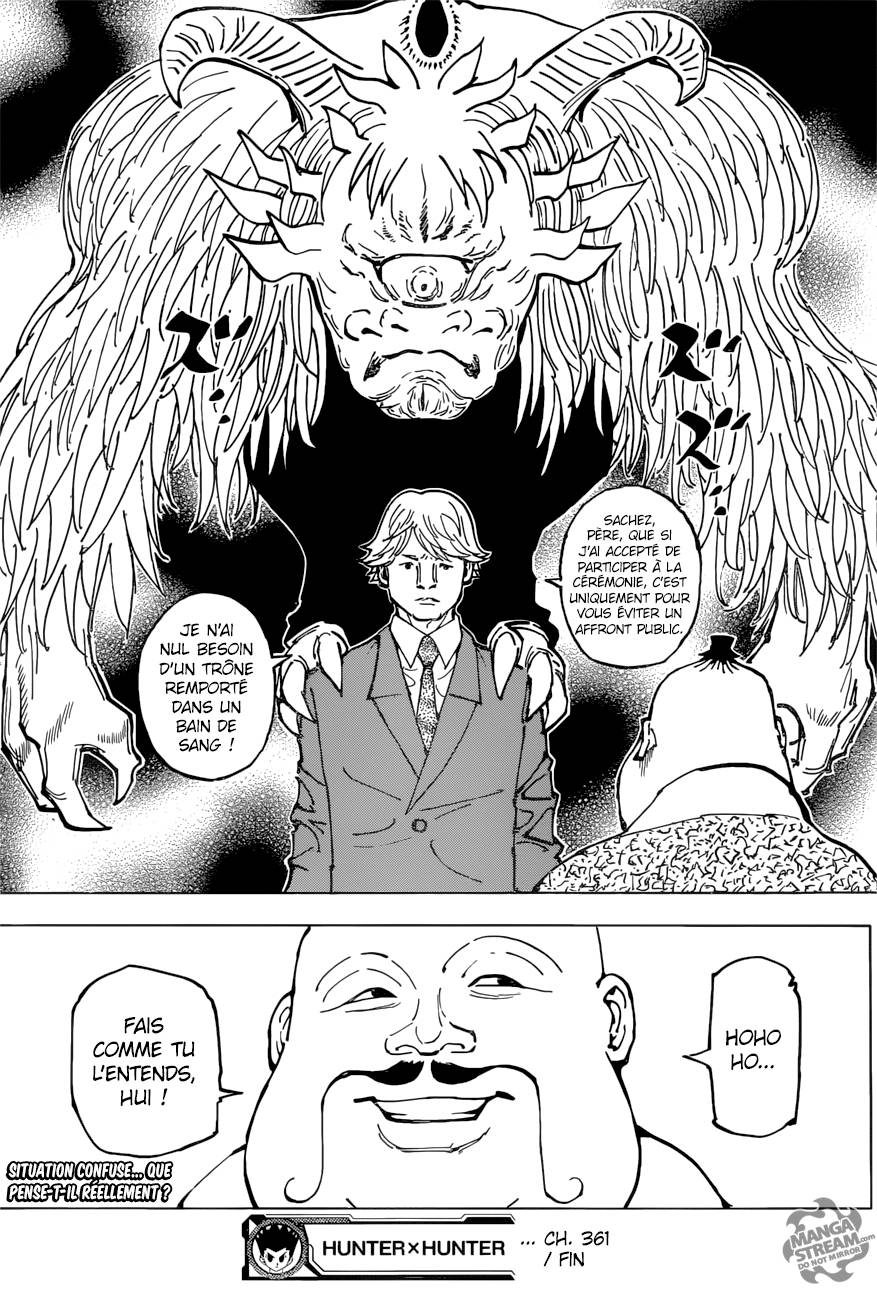 lecture en ligne Hunter X Hunter 361 page 21