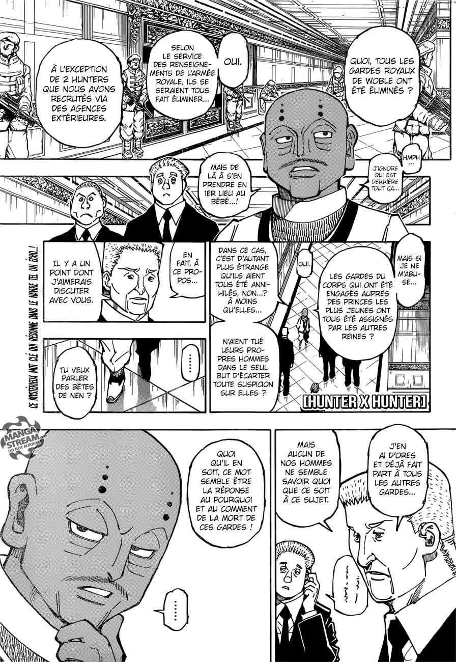 Lecture en ligne Hunter X Hunter 363 page 2