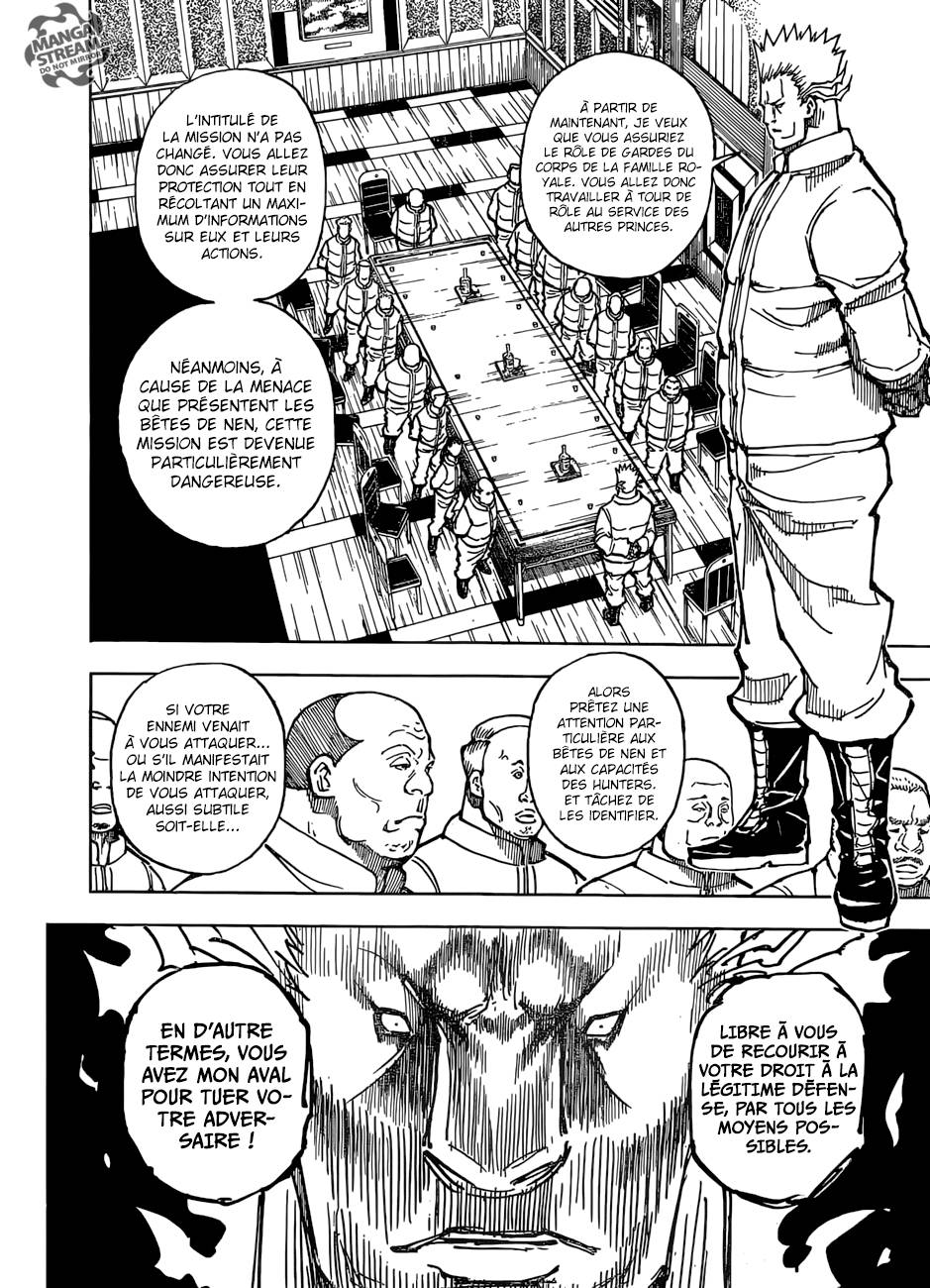 Lecture en ligne Hunter X Hunter 363 page 14
