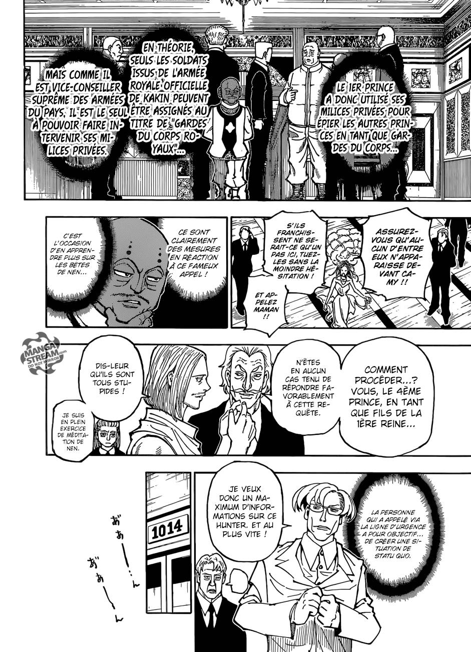 Lecture en ligne Hunter X Hunter 363 page 16