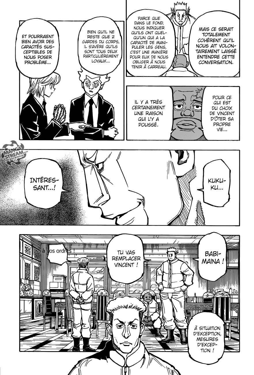 Lecture en ligne Hunter X Hunter 364 page 16