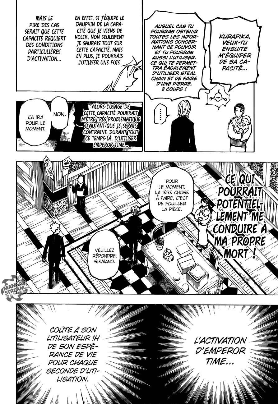 Lecture en ligne Hunter X Hunter 364 page 19