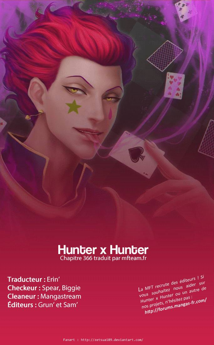 Lecture en ligne Hunter X Hunter 366 page 1