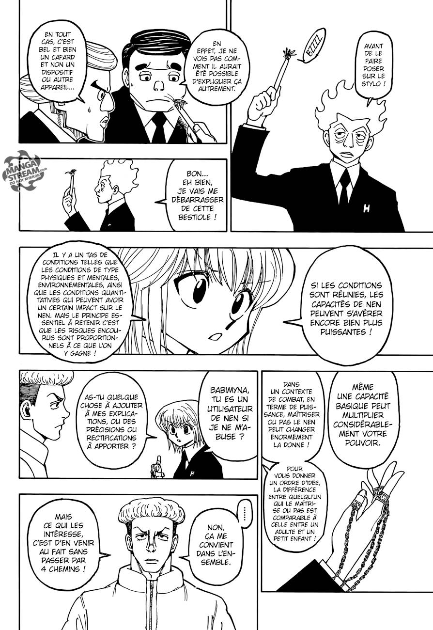 Lecture en ligne Hunter X Hunter 367 page 17