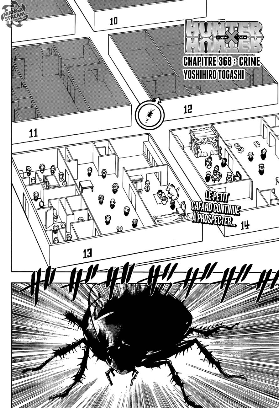 Lecture en ligne Hunter X Hunter 368 page 3