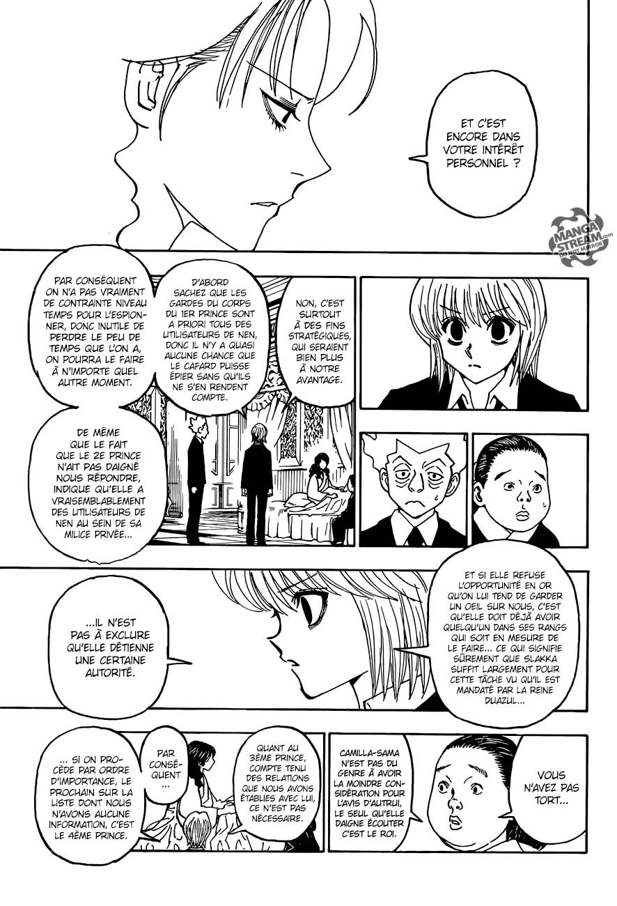 Lecture en ligne Hunter X Hunter 369 page 7