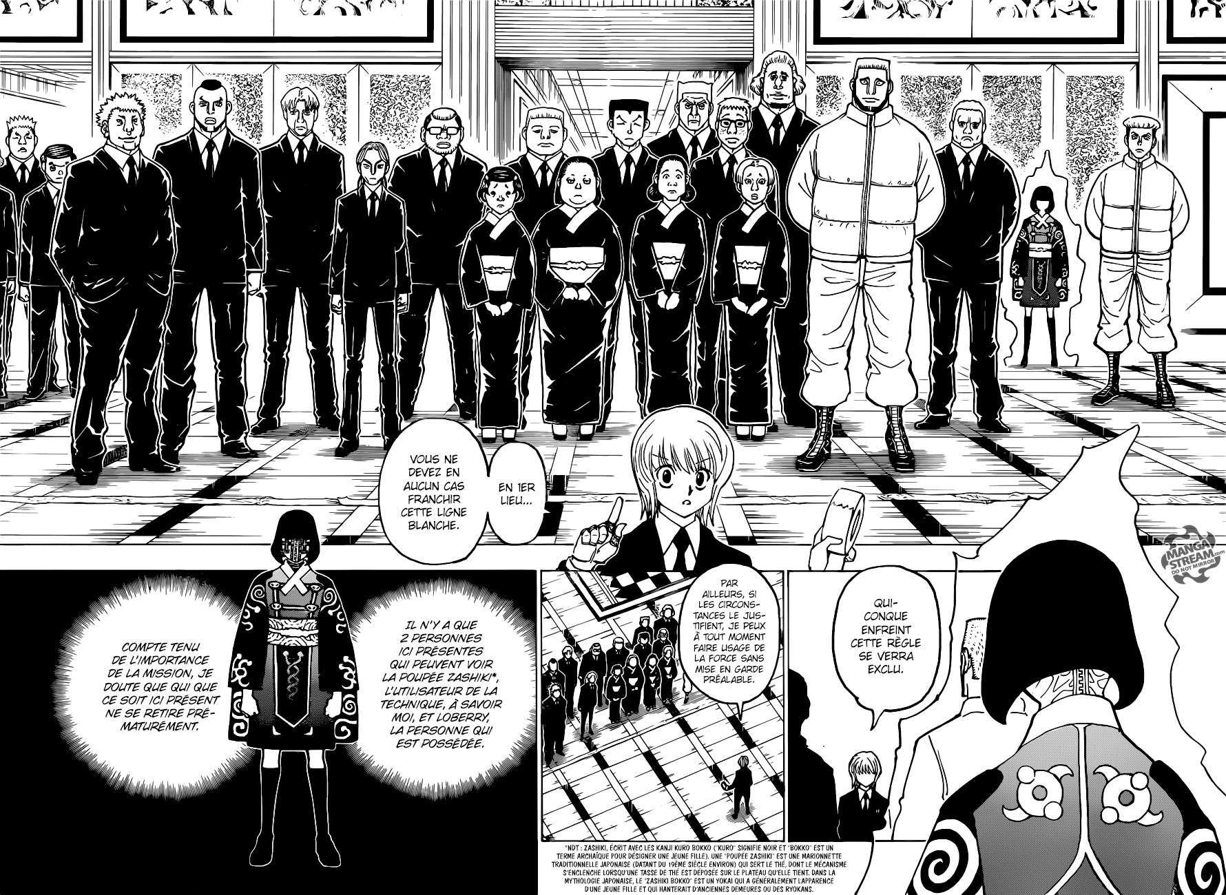Lecture en ligne Hunter X Hunter 370 page 3