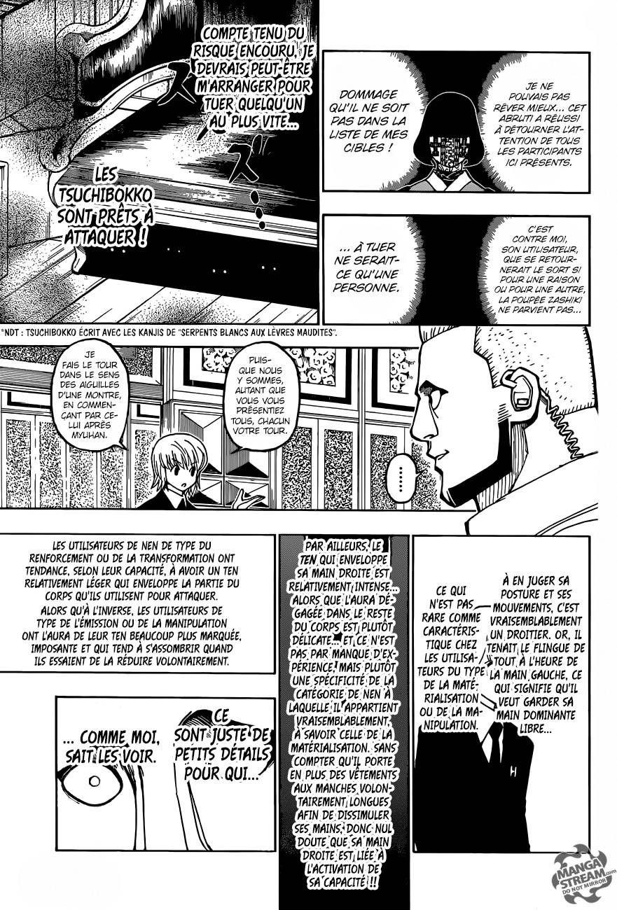Lecture en ligne Hunter X Hunter 370 page 7