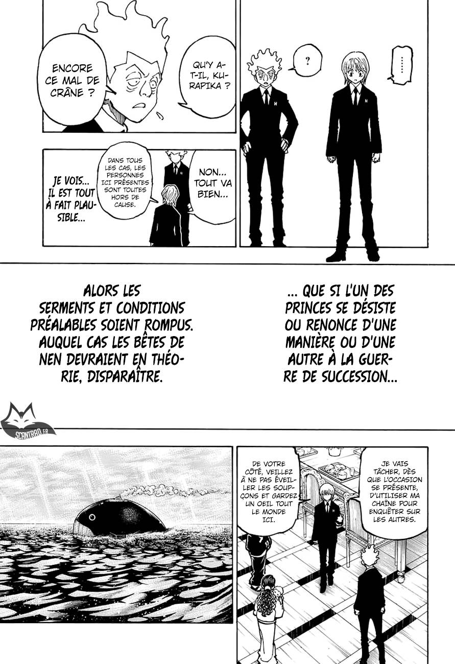 Lecture en ligne Hunter X Hunter 371 page 9
