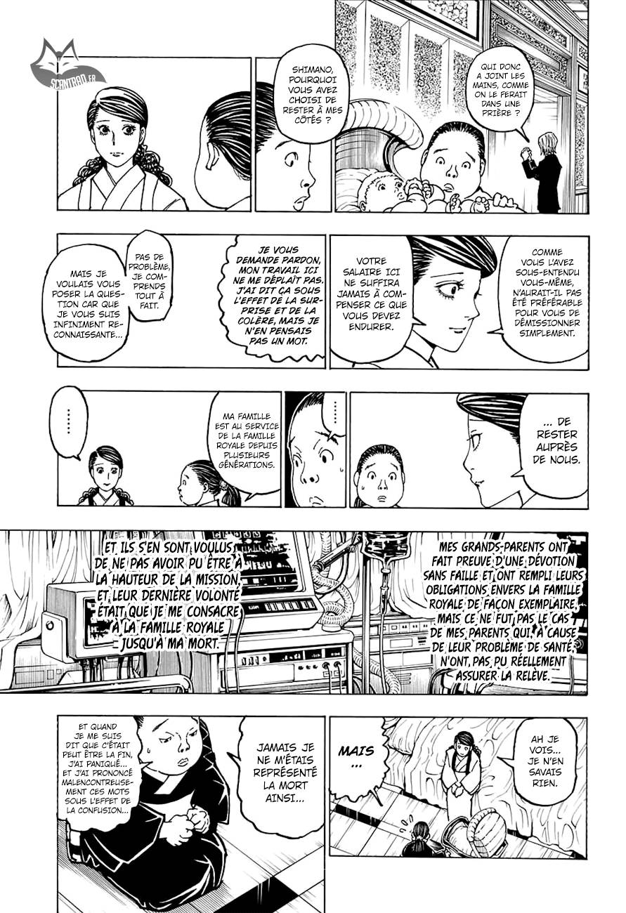 Lecture en ligne Hunter X Hunter 371 page 11