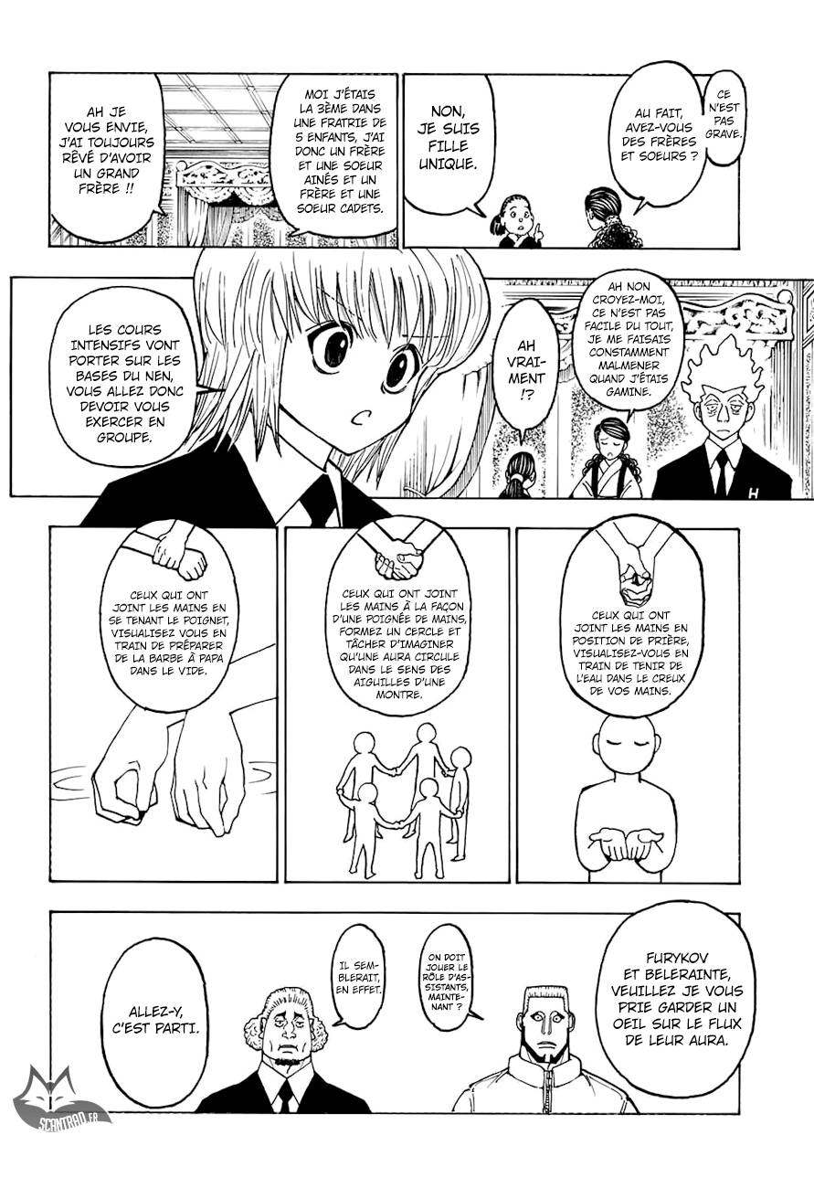 Lecture en ligne Hunter X Hunter 371 page 12