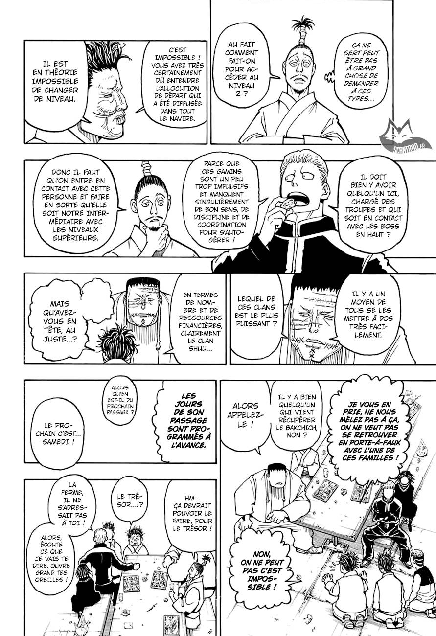 Lecture en ligne Hunter X Hunter 371 page 16