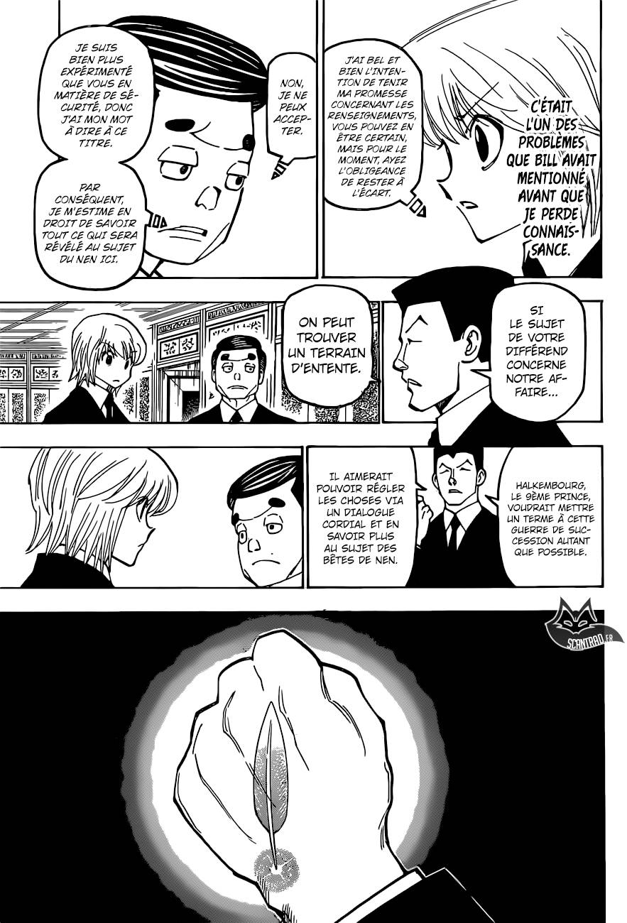 Lecture en ligne Hunter X Hunter 372 page 12