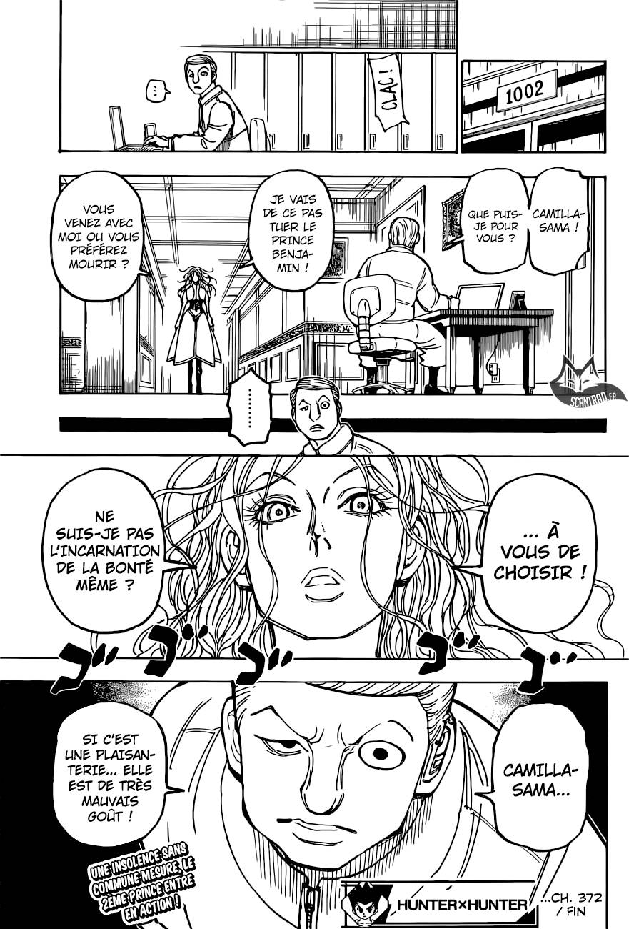 lecture en ligne Hunter X Hunter 372 page 20